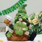 Green St. Patrick’s Day Handmade Gnome – 6" Resin Standing Figurine, Irish Elf Scandinavian Yule Nordic Style Spring & Holiday Indoor Home Décor (Green)